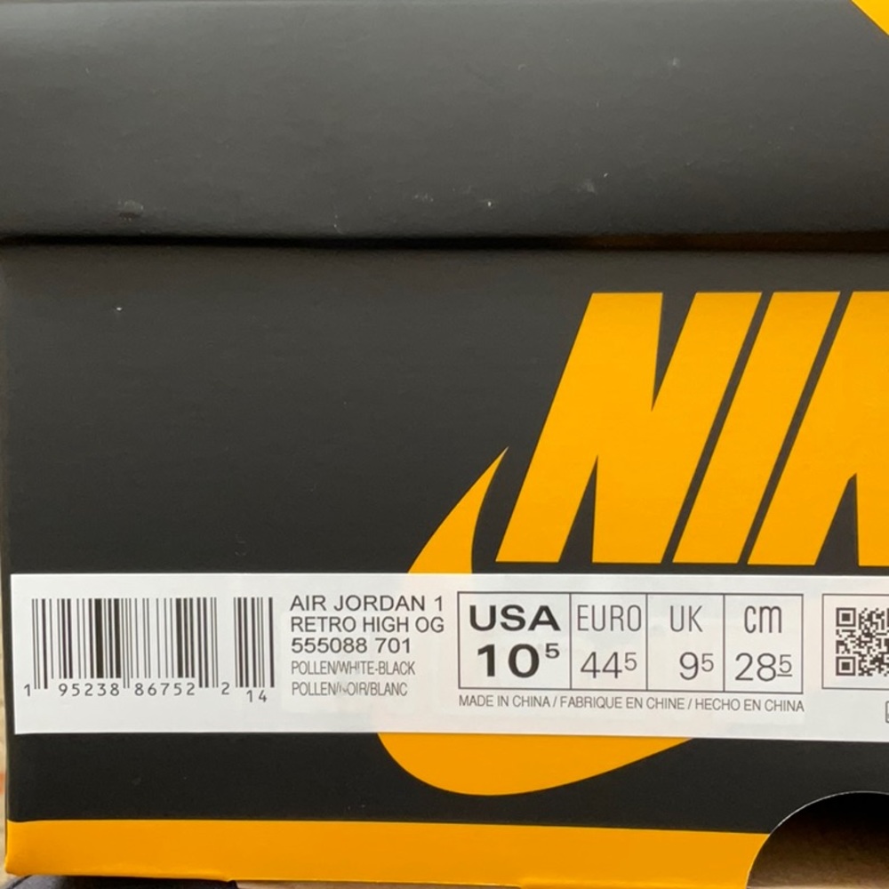 Air Jordan 1 Retro High OG Pollen - Picture 8 of 8